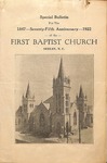 Bulletin- 1922 - 75th Anniversary
