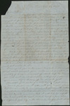1861, October 28 - Correspondence - L.A. Hill to A.B. Patterson by Lawson A. Hill and Cleveland County Historical Collection