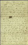 1861, January 26 - Correspondence - J.R. Logan to A.B. Patterson by John R. Logan and Cleveland County Historical Collection