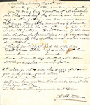 1858, February 12 - Correspondence – A.B. Patterson by Alexander B. Patterson and Cleveland County Historical Collection