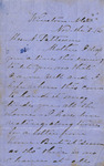 1863, November 8 - Correspondent - D.C. Patterson to N. Patterson by Dixon Carr Patterson and Cleveland County Historical Collection