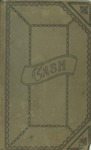 "Cash" Church Membership Book 1935c-1938c by Green Bethel Baptist Church