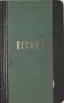 "Record" teal - 1984-1990 Minutes by Green Bethel Baptist Church