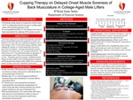 Cupping Therapy on Delayed Onset Muscle Soreness of Back Musculature in College-Aged Male Lifters