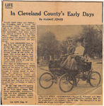 1951, July 18 - Cleveland County Early Days by Mamie Jones