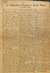 1950, June 8 - Cleveland County Early Days by Mamie Jones