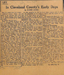 1950, July 20 - Cleveland County Early Days by Mamie Jones