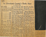 Undated (10) - Cleveland County Early Days