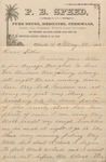Correspondence - 1887, May 23 - Flay Andrews by Flabmanico Anafesta Andrews