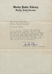 Correspondence - 1951, May 17 - Annette H. Shinn by Annette H. Shinn