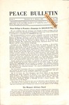 Clubs and Organizations - 1953, March - Peace Bulletin