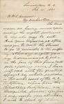 Correspondence - 1881 - August 11 - R. B. Johnston