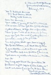 Correspondence - February 3, 1964  - Charlotte Thurston Modlin