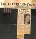 Newspaper - The Cleveland Times - Nov. 2, 1965 - Harlan Harris