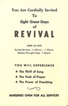 Revival June 1-8, 1975 by First Baptist Church Shelby