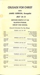 Crusade for Christ and Church Schedule July 24, 1977