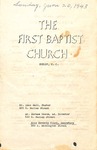 George W. Truett Revival June 20, 1943 by First Baptist Church Shelby