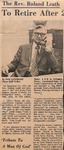 Newspaper - The Cleveland Times - Sept. 27, 1973 - Roland Leath by Pam Lattimore