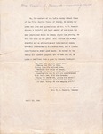 Condolence Letter - Mrs. G.P. Hamrick - April 23, 1944