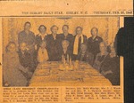 News Clipping - The Shelby Daily Star - Feb. 27, 1947 by Unknown