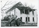 Photograph - "The Barn" Dormitory Demolition (1) by Unknown