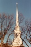 Photograph - Dover Memorial Chapel Steeple (2) by Unknown