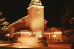 Photograph - Dover Memorial Chapel at Night (2) by Evans Whitaker