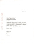 Correspondence from Eugene Poston to Mrs. Marie P. Callahan by Eugene Poston