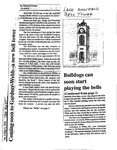 News Clipping - Coming soon to Gardner-Webb--a new bell tower