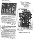 News Clipping - Gardner-Webb receives gift to fund bell tower