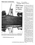 News Clipping - Clock tower construction