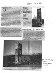 News Clipping - Gardner-Webb Bell Tower by Becky Holman