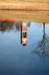 Photograph - Hollifield Bell Tower Reflection(2)