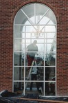 Photograph - Hollifield Arch Windows(2) by Gardner-Webb University