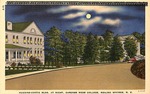Post Card - Huggins-Curtis Building, Night