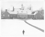 Photograph - O. Max Gardner Building - Snow by Unknown