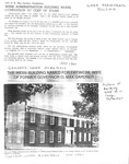 News Clipping - Webb Administration Building Nears Completion at Costs of $75,000 by GWC Quarterly