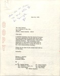 Correspondence - 1972, June 28(1) by Thomas J. McGraw