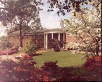 Photograph - Webb Administration Building in Spring by Lem Lynch Photography