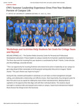 GWU Summer Leadership Experience Gives First-Year Students Preview of Campus Life by Office of University Communications