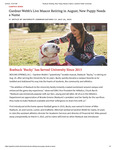 Gardner-Webb’s Live Mascot Retiring in August; New Puppy Needs a Name by Office of University Communications