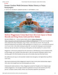 Former Gardner-Webb Swimmer Makes History at Tokyo Paralympics
