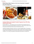 Hearty Meal, Hefty Trophy on the Line in Saturday’s Inaugural East/West BBQ Bowl by Office of University Communications
