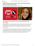 Gardner-Webb’s Double Dawg Day Helps Fund Scholarships for Student to Pursue Goal to Teach