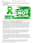 Gardner-Webb Offers Various Mental Health Awareness Programs and Initiatives by Office of University Communications