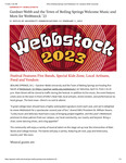 Gardner-Webb and the Town of Boiling Springs Welcome Music and More for Webbstock ’23