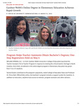 Gardner-Webb’s Online Degree in Elementary Education Achieves Rapid Growth