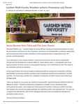 Gardner-Webb Faculty Members Achieve Promotions and Tenure