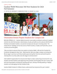 Gardner-Webb Welcomes 560 New Students for 2024 Fall Semester