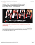 Gardner-Webb Women’s Basketball Team Lands Several Big South Postseason Honors Including Player of the Year for Ashley Hawkins